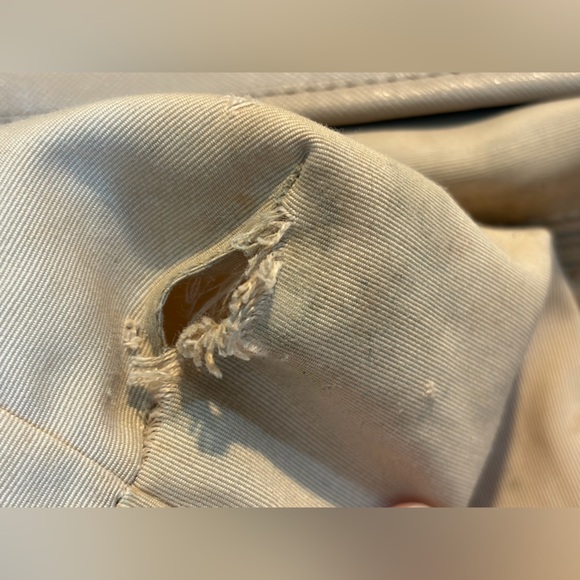 Coach Cream Leather Tote - Picture 9 of 11